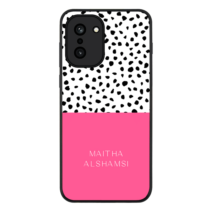 Personalized Text Colorful Spotted Dotted, Phone Case - OnePlus