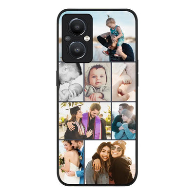 OnePlus Nord N20 5G Rugged Black Personalised Photo Collage Grid Phone Case - OnePlus - Stylizedd.com