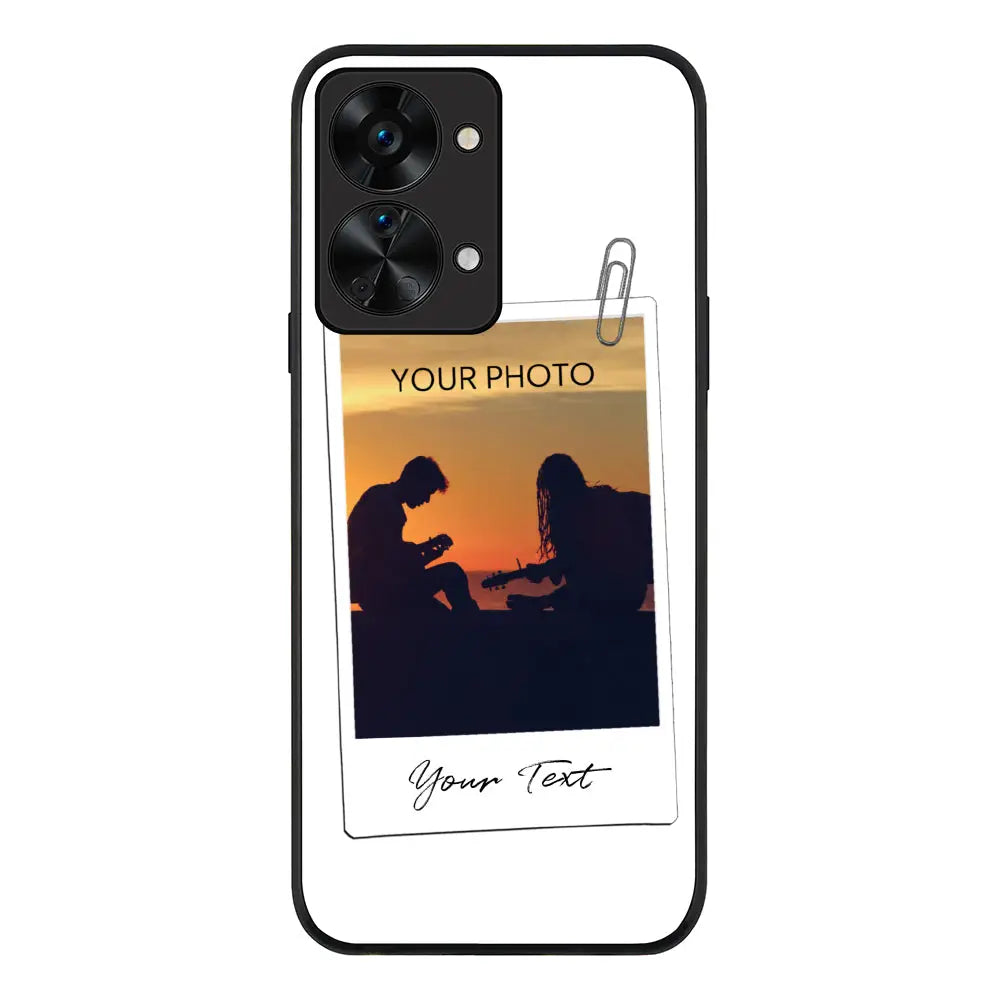 OnePlus Nord 2T Rugged Black Polaroid Photo Phone Case - OnePlus - Stylizedd.com