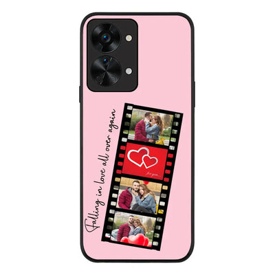 OnePlus Nord 2T / Rugged Black Custom Valentine Photo Film Strips, Phone Case - OnePlus - Stylizedd.com