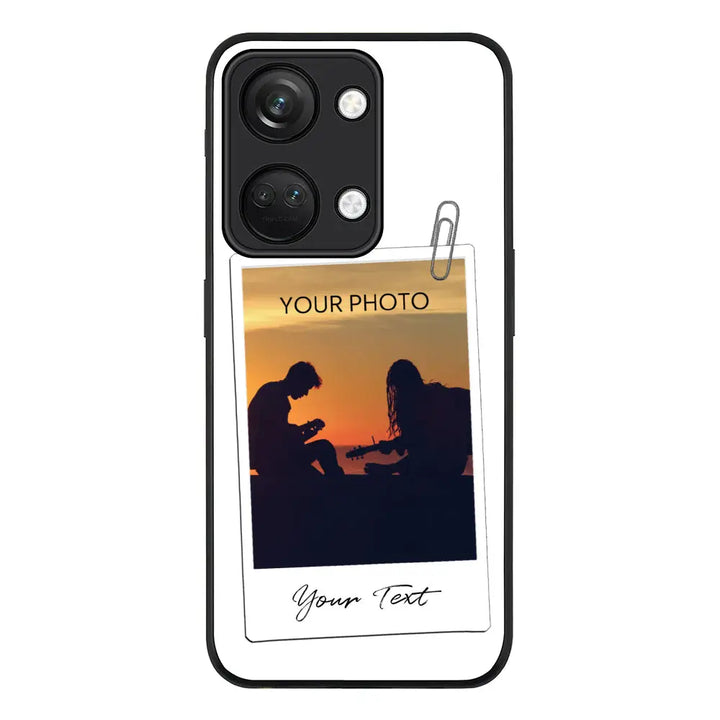 OnePlus Nord 3 5G / OnePlus Ace 2V / Rugged Black Phone Case Polaroid Photo Phone Case - OnePlus - Stylizedd