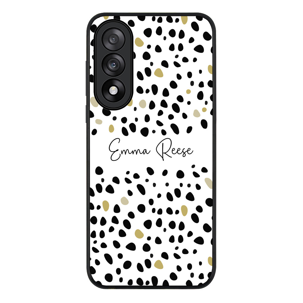 Pebble Multi Color Custom Text, My Name Phone Case - OnePlus