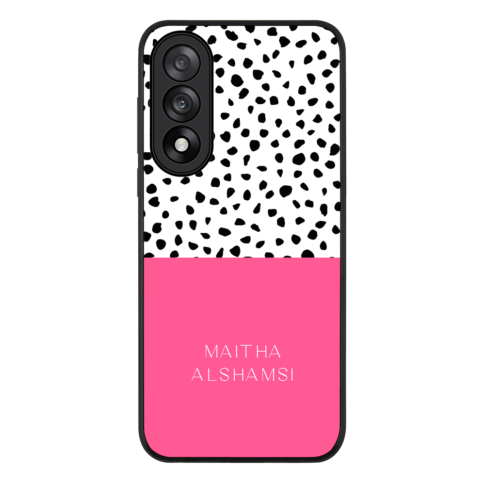 Personalized Text Colorful Spotted Dotted, Phone Case - OnePlus