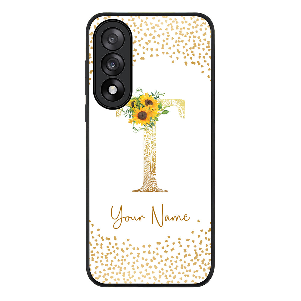 Floral Mandala Initial Phone Case - OnePlus