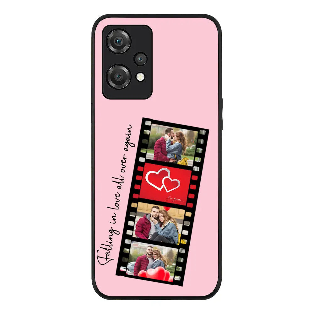 OnePlus Nord CE 2 Lite 5G / Rugged Black Custom Valentine Photo Film Strips, Phone Case - OnePlus - Stylizedd.com