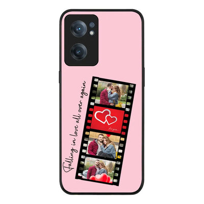 OnePlus Nord CE 2 5G / Rugged Black Custom Valentine Photo Film Strips, Phone Case - OnePlus - Stylizedd.com