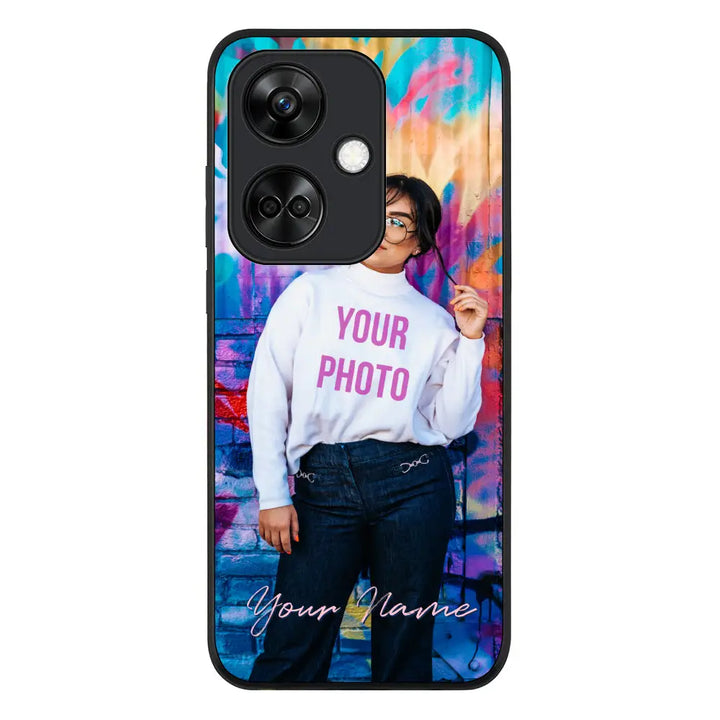 Oppo K11 / Rugged Black Custom Photo, My Style Phone Case - Oppo - Stylizedd.com