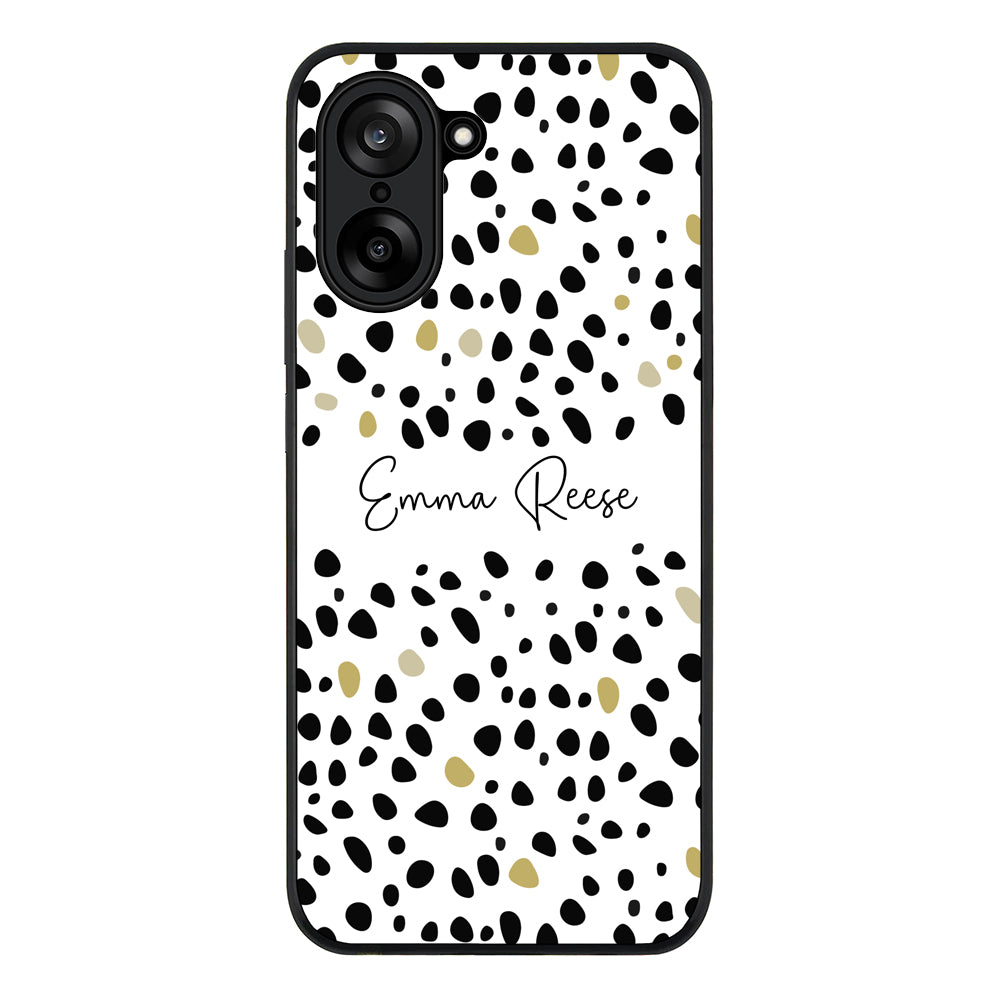 Pebble Multi Color Custom Text, My Name Phone Case - OnePlus