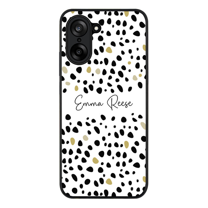 Pebble Multi Color Custom Text, My Name Phone Case - OnePlus