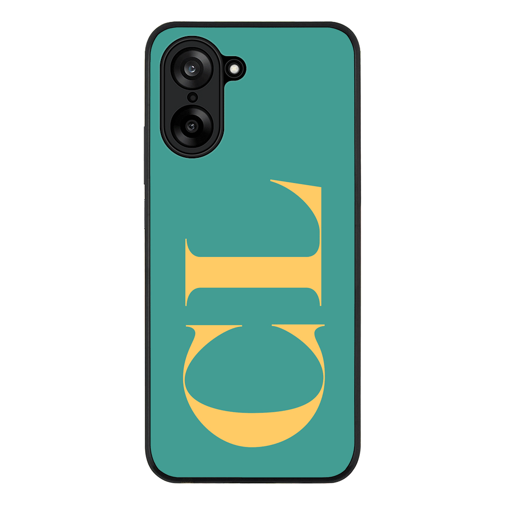Personalized Monogram Large Initial 3D Shadow Text, Phone Case - OnePlus