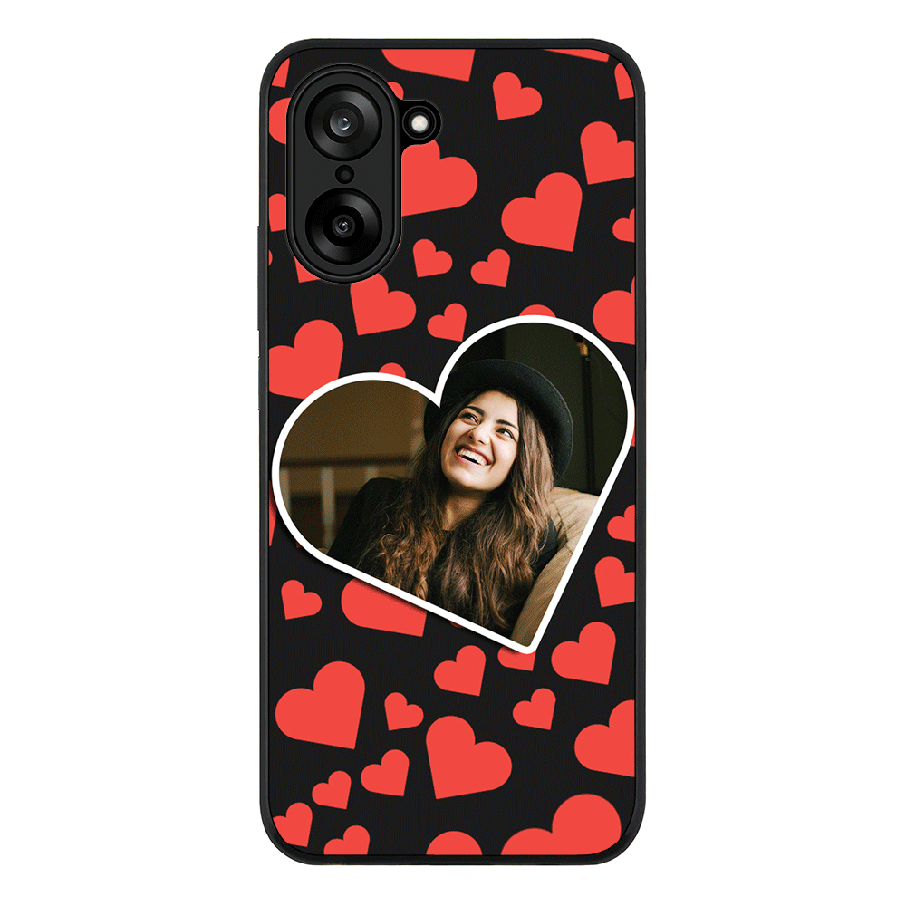 Custom Photo Heart shaped, Phone Case - OnePlus