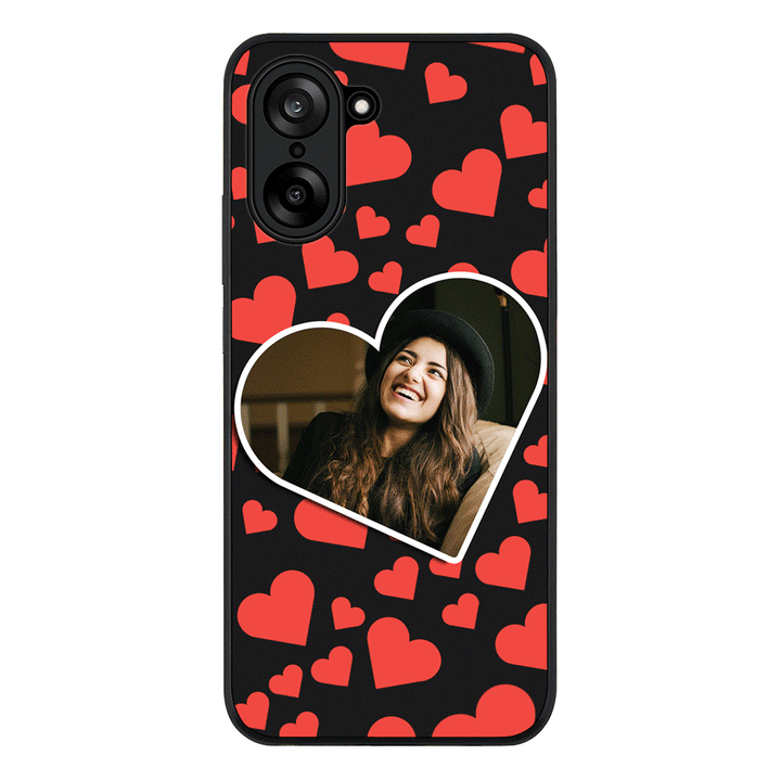 Custom Photo Heart shaped, Phone Case - OnePlus