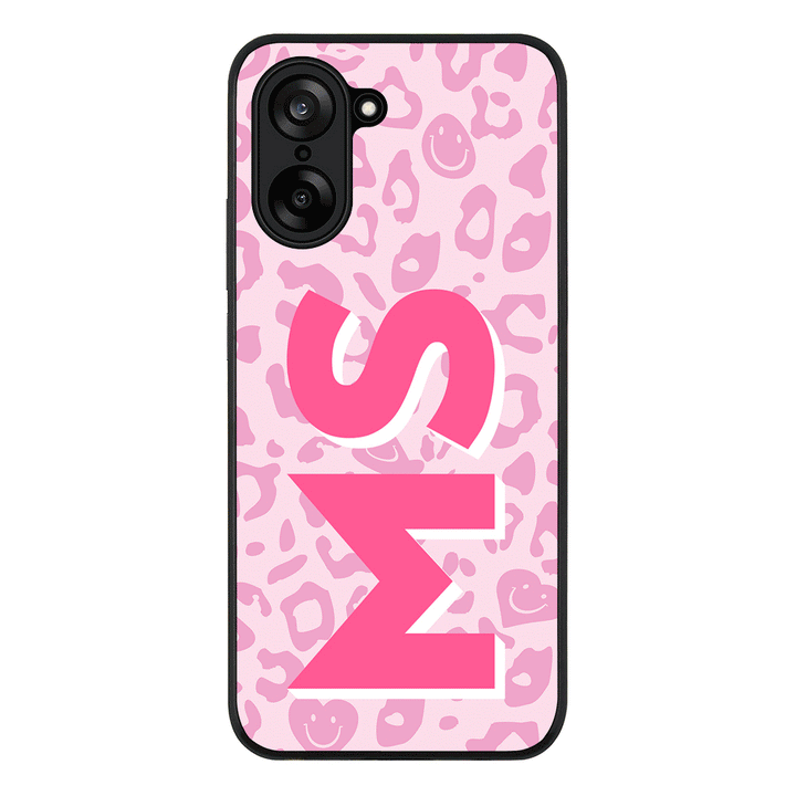 Custom Monogram Initial 3D Shadow Text Seamless Pattern, Phone Case - OnePlus