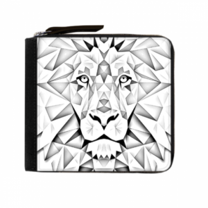 Polly Lion Zip Wallet - Stylizedd