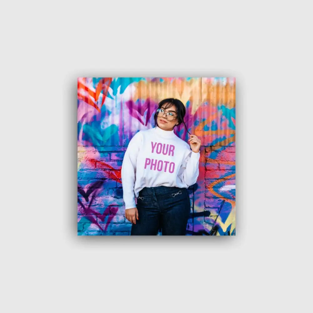 Custom Photo My Style - Wall Art - Square - S - 35 x cm / Canvas / None