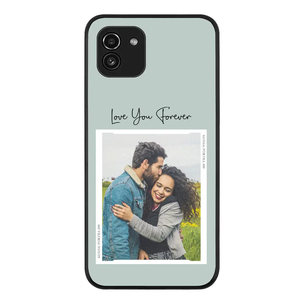 Samsung Galaxy A03 4G / Rugged Black Phone Case Custom Memory Photo, Phone Case - Samsung A Series - Stylizedd