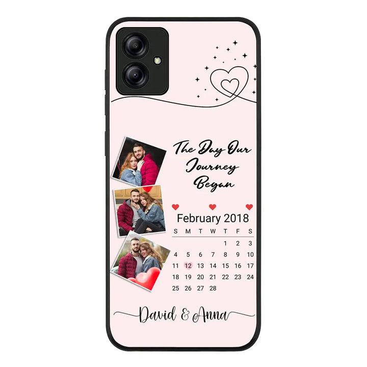 Samsung Galaxy A04 / Rugged Black Custom Photo Collage Calendar, Phone Case - Samsung A Series - Stylizedd.com