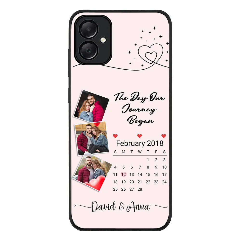 Samsung Galaxy A05 / Rugged Black Custom Photo Collage Calendar, Phone Case - Samsung A Series - Stylizedd.com