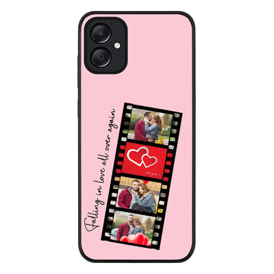 Samsung Galaxy A05 / Rugged Black Phone Case Custom Valentine Photo Film Strips, Phone Case - Samsung A Series - Stylizedd