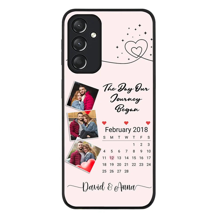 Samsung Galaxy A05s / Rugged Black Custom Photo Collage Calendar, Phone Case - Samsung A Series - Stylizedd.com