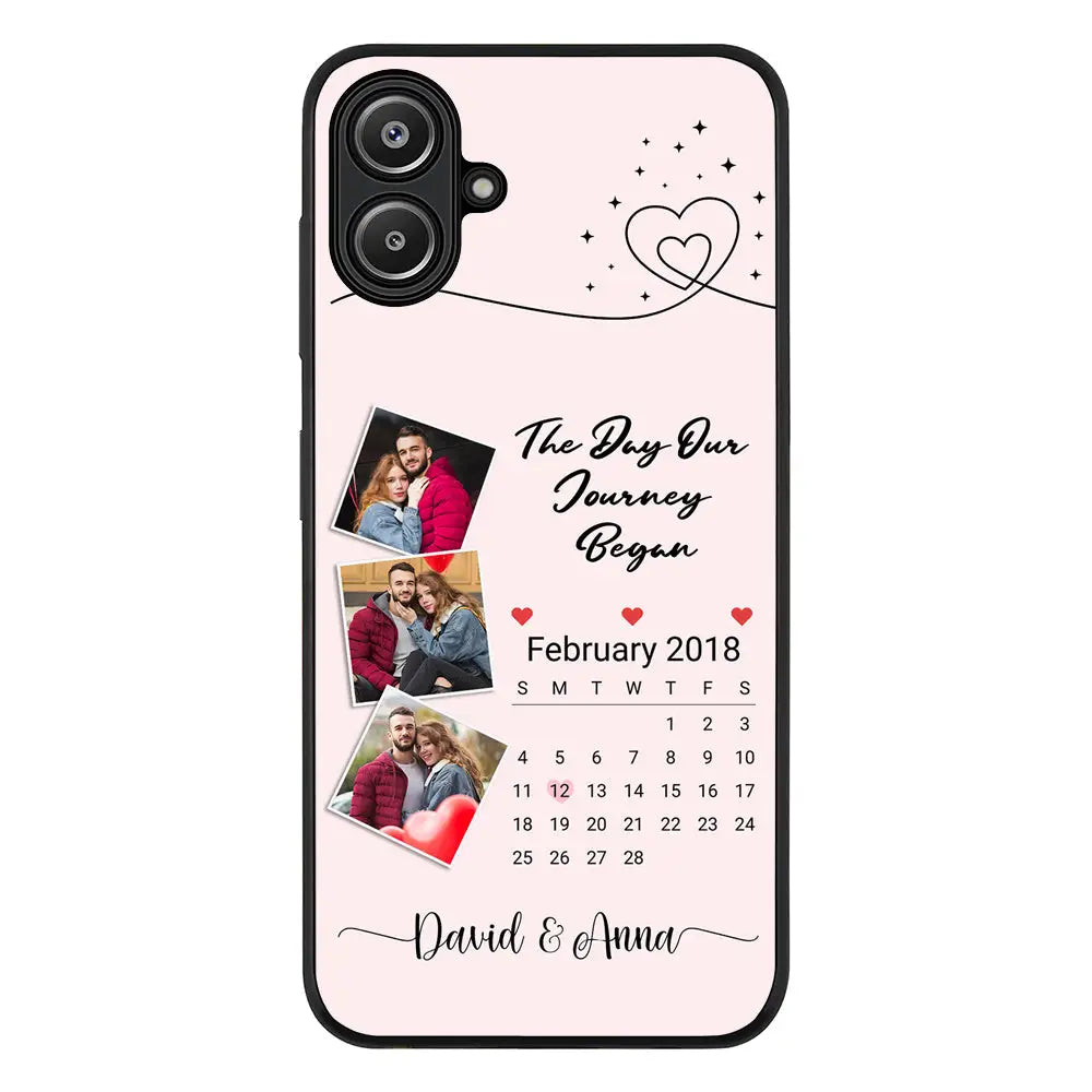 Samsung Galaxy A06 / Rugged Black Custom Photo Collage Calendar, Phone Case - Samsung A Series - Stylizedd.com