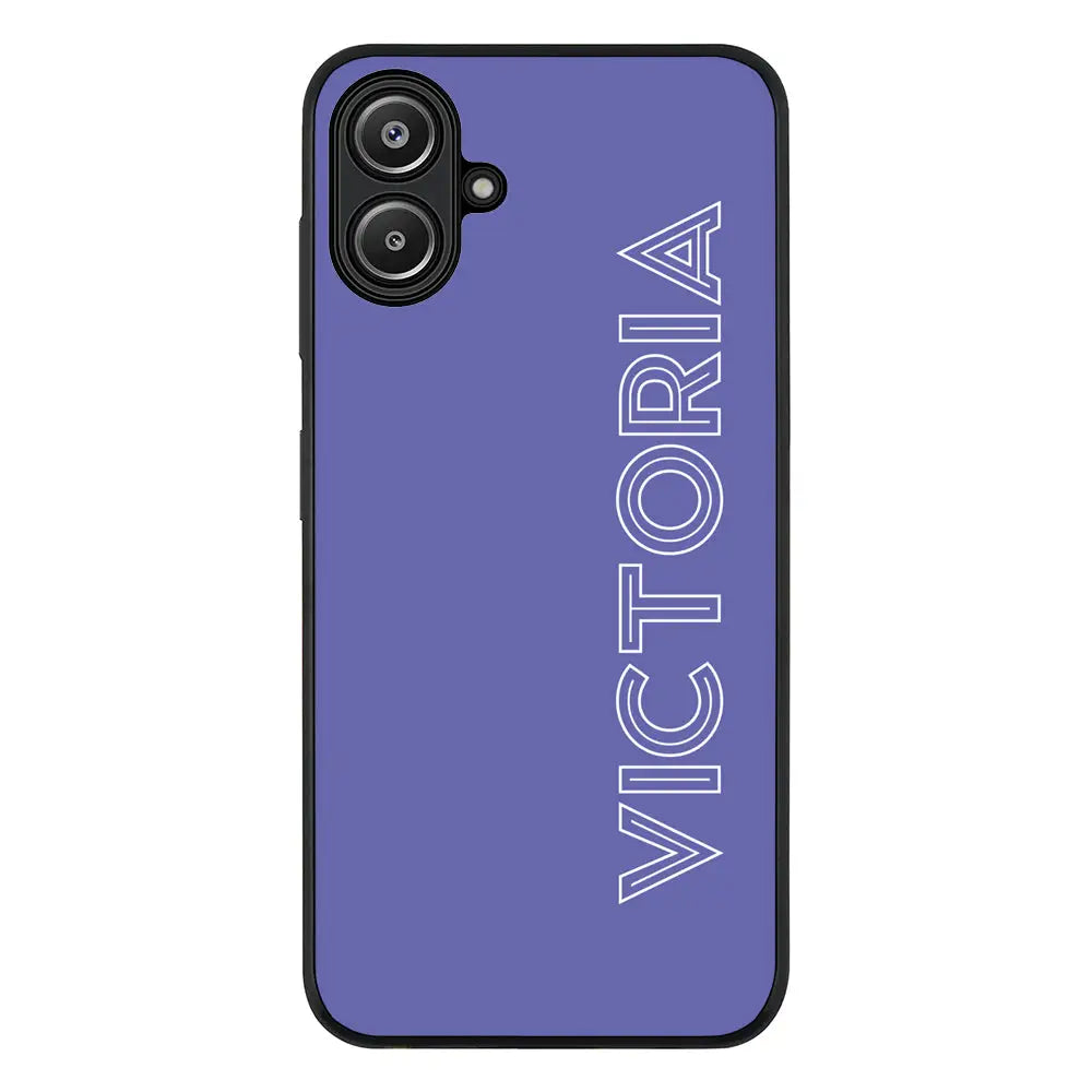 Personalized Name Custom Phone Case - Samsung A Series - Galaxy A06 / Rugged Black - Stylizedd