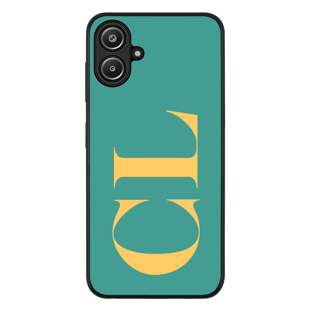Personalized Monogram Large Initial 3D Shadow Text Phone Case - Samsung A Series - Galaxy A06