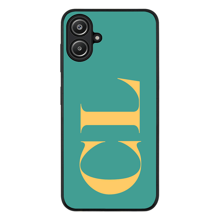 Personalized Monogram Large Initial 3D Shadow Text Phone Case - Samsung A Series - Galaxy A06