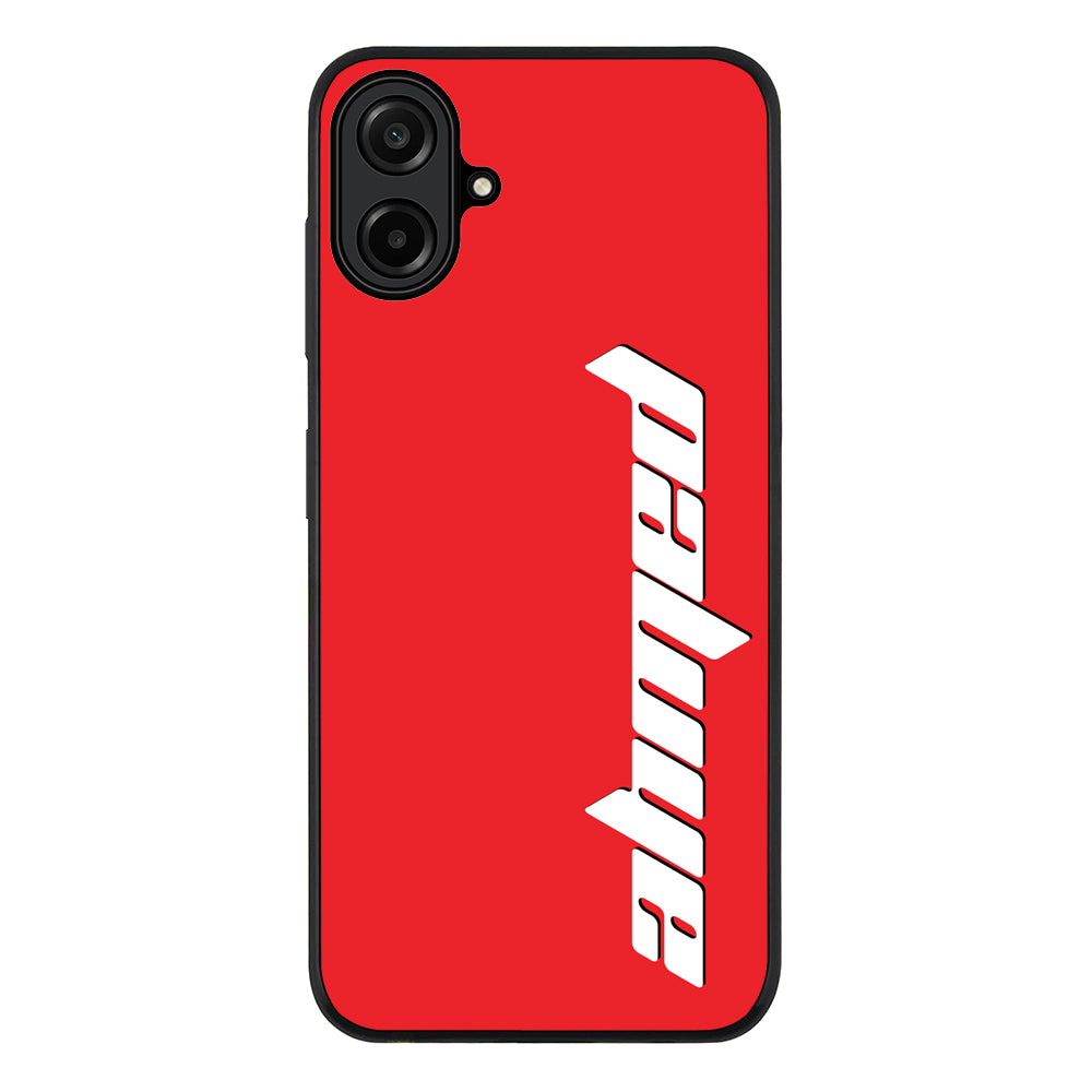 Custom Text, Vertical Name Phone Case - Samsung A Series