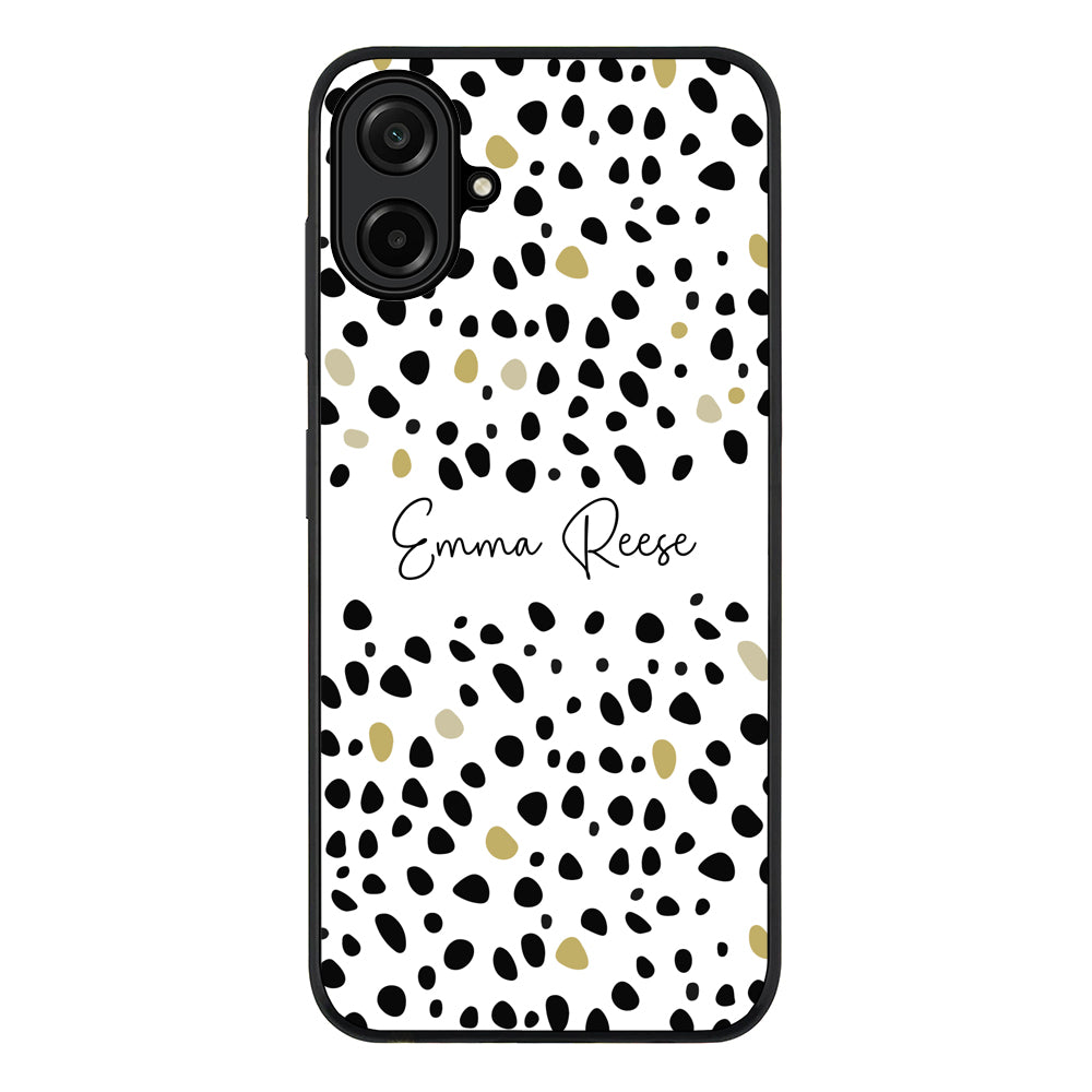 Pebble Multi Color Custom Text, My Name Phone Case - Samsung A Series