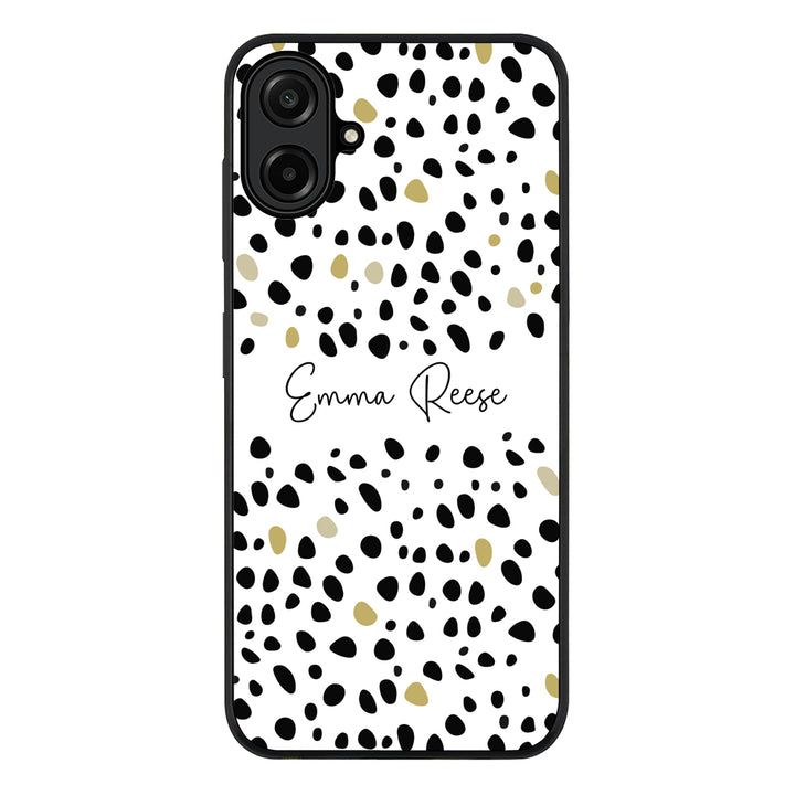 Pebble Multi Color Custom Text, My Name Phone Case - Samsung A Series