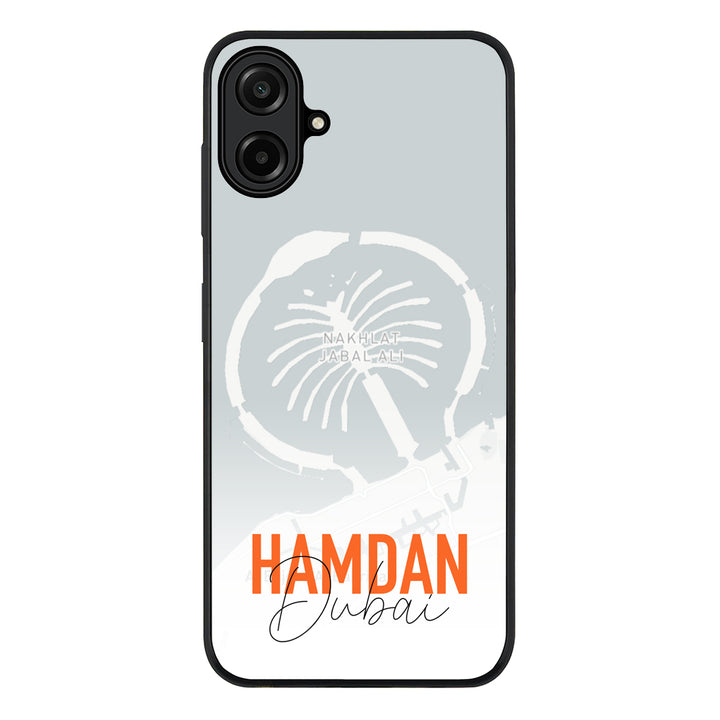 Personalized Location Map & Name, Phone Case - Samsung A Series