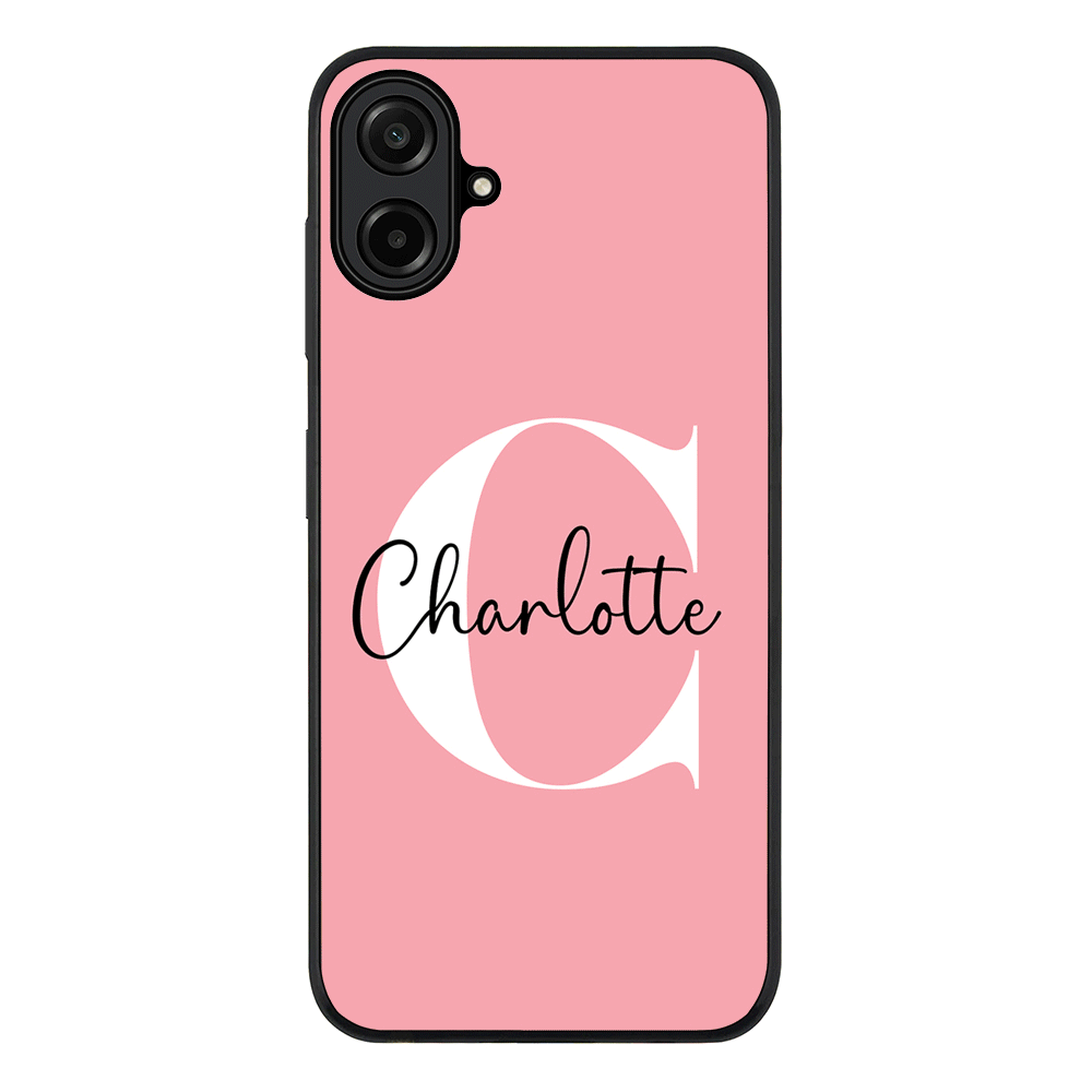Custom Monogram Large Initial Name & Letter, Phone Case - Samsung A Series