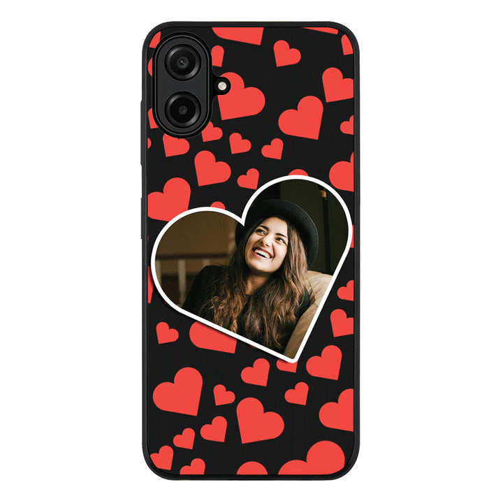 Custom Photo Heart shaped, Phone Case - Samsung A Series