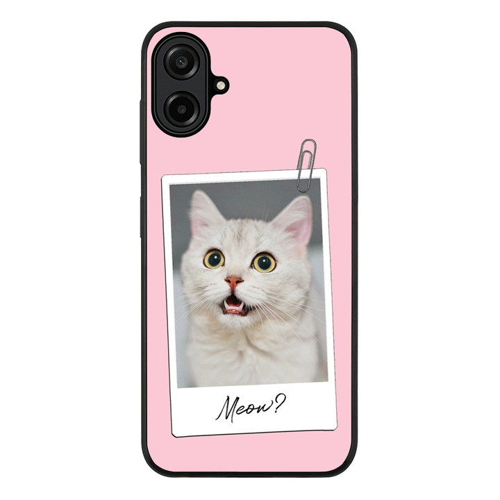 Polaroid Photo Pet Cat, Phone Case - Samsung A Series