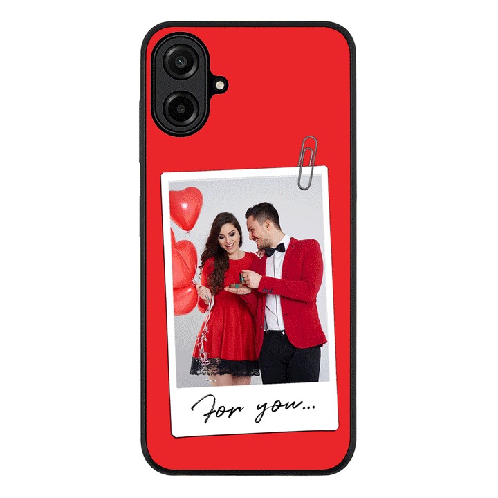 Personalized Polaroid Photo Valentine, Phone Case - Samsung A Series
