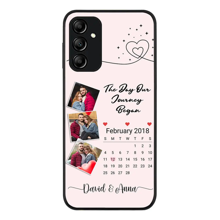 Samsung Galaxy A14 5G / Rugged Black Custom Photo Collage Calendar, Phone Case - Samsung A Series - Stylizedd.com