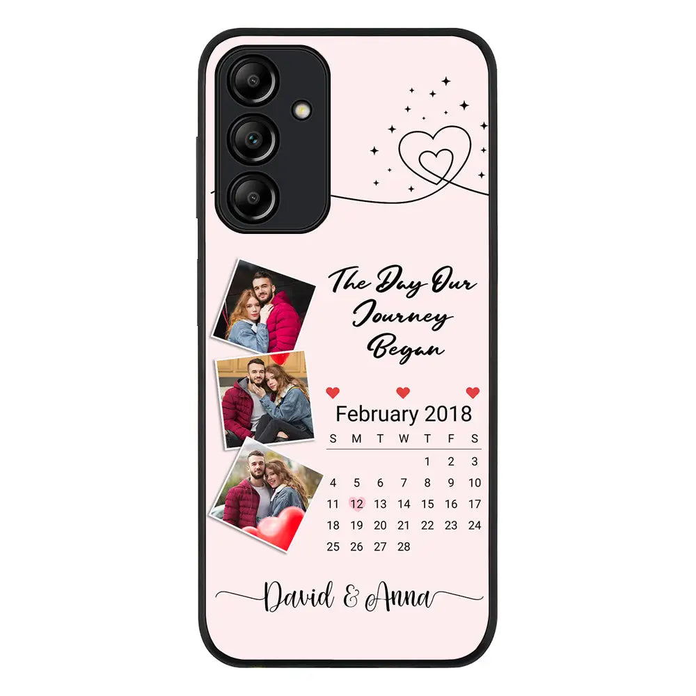 Samsung Galaxy A15 / A15 5G / Rugged Black Custom Photo Collage Calendar, Phone Case - Samsung A Series - Stylizedd.com