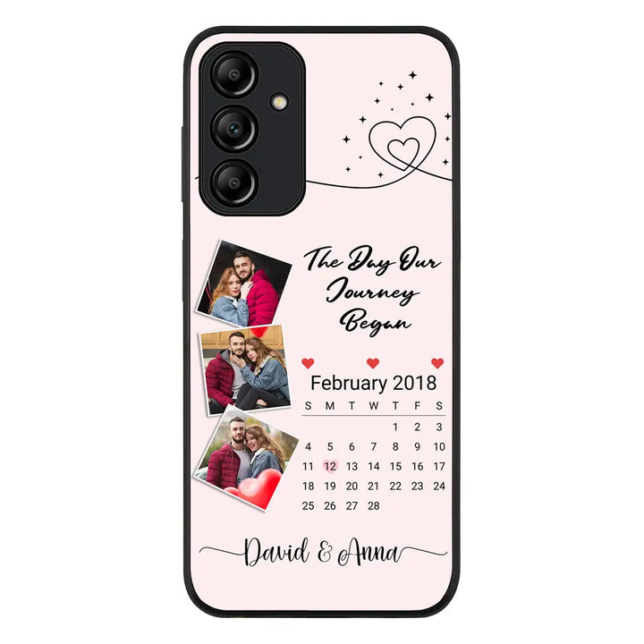 Samsung Galaxy A15 / A15 5G / Rugged Black Custom Photo Collage Calendar, Phone Case - Samsung A Series - Stylizedd.com