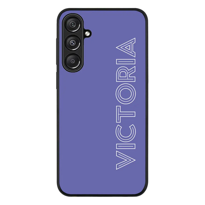 Personalized Name Custom Phone Case - Samsung A Series - Galaxy A16 / 5G / Rugged Black - Stylizedd