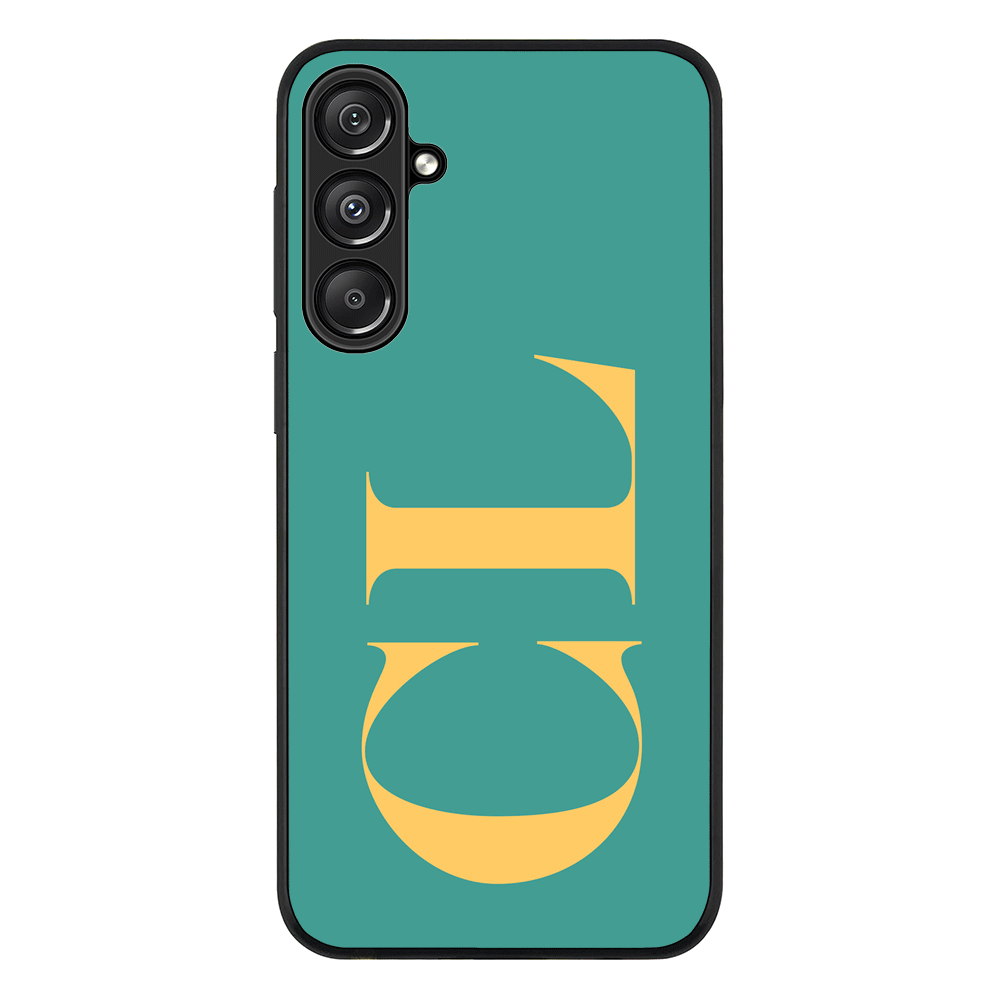 Personalized Monogram Large Initial 3D Shadow Text Phone Case - Samsung A Series - Galaxy A16 / 5G