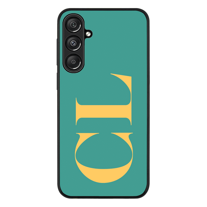 Personalized Monogram Large Initial 3D Shadow Text Phone Case - Samsung A Series - Galaxy A16 / 5G