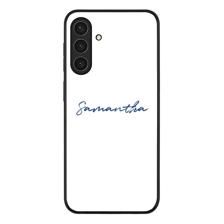 Custom Text, My Name Phone Case - Samsung A Series