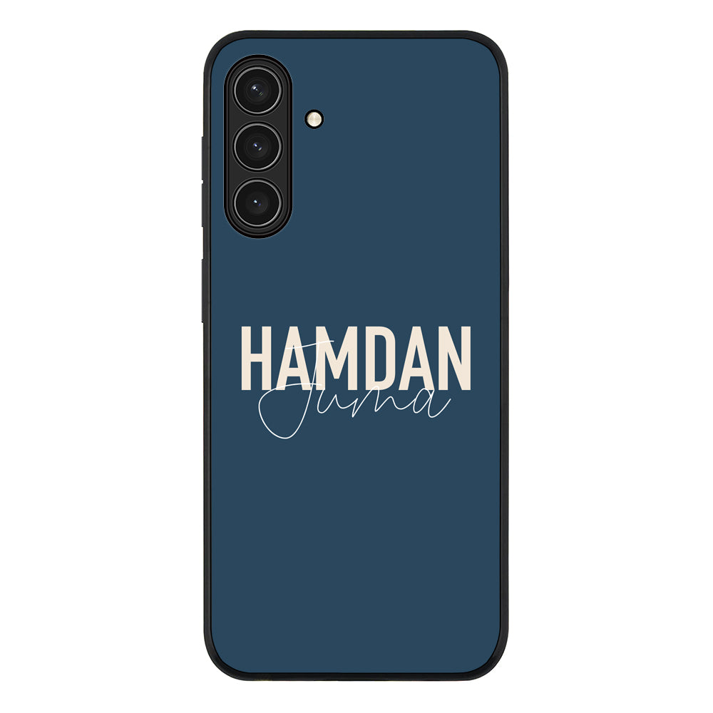 Personalized Name Horizontal, Phone Case - Samsung A Series