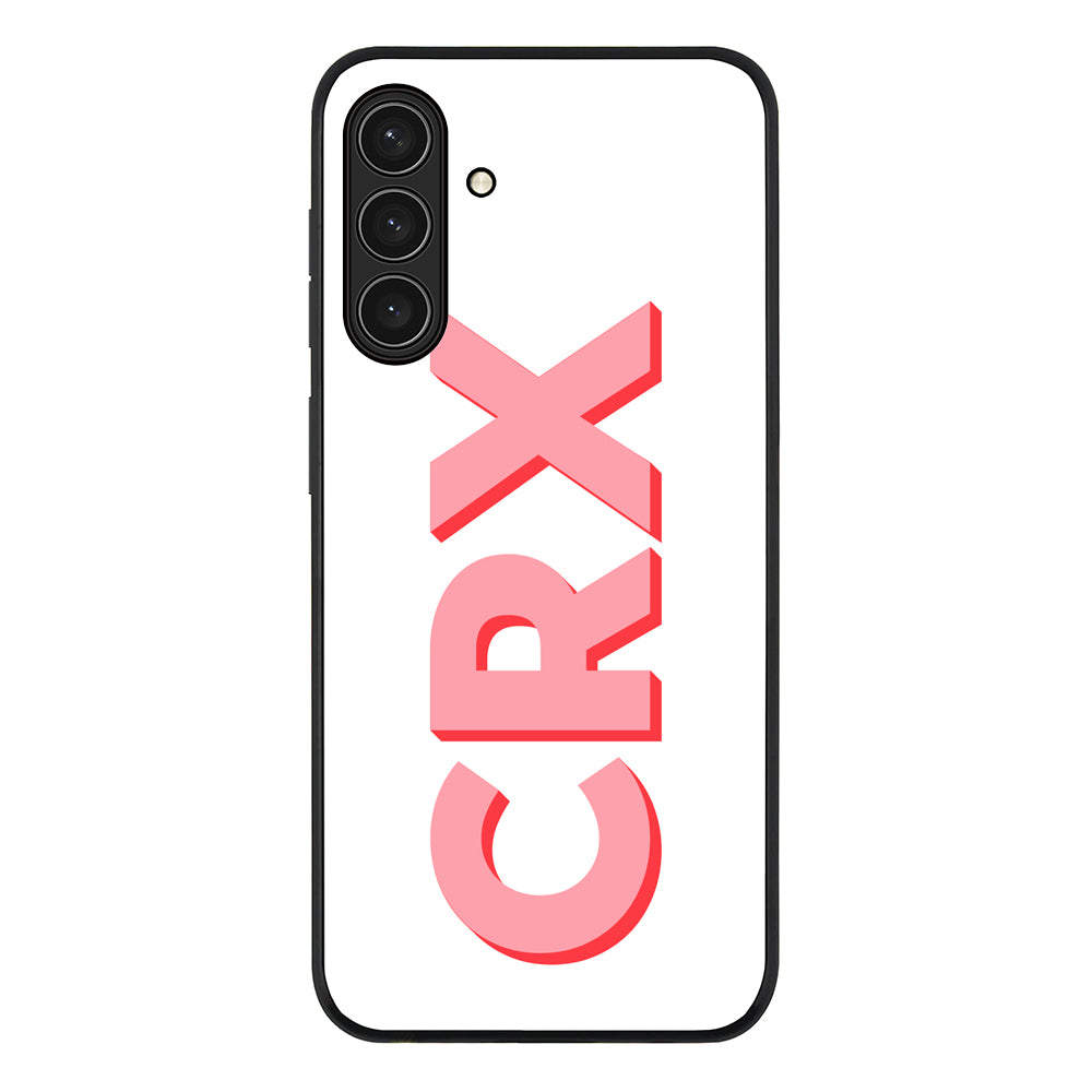 Personalized Monogram Initial 3D Shadow Text Phone Case - Samsung A Series