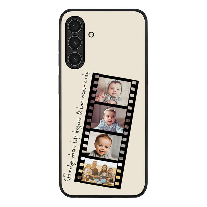 Custom Film Strips Personalised Movie Strip, Phone Case - Samsung A Series