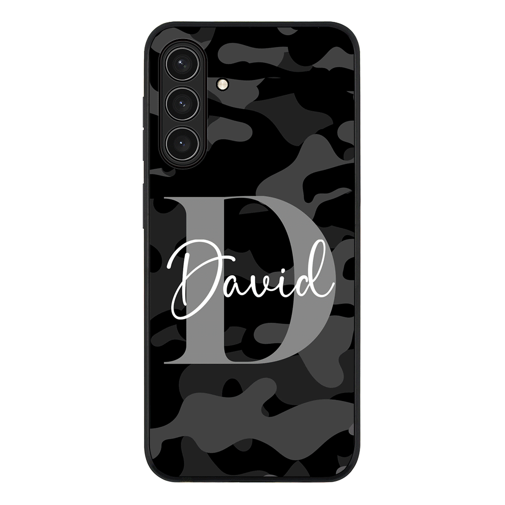 Personalized Name Camouflage Military Camo Phone Case - Samsung A Series