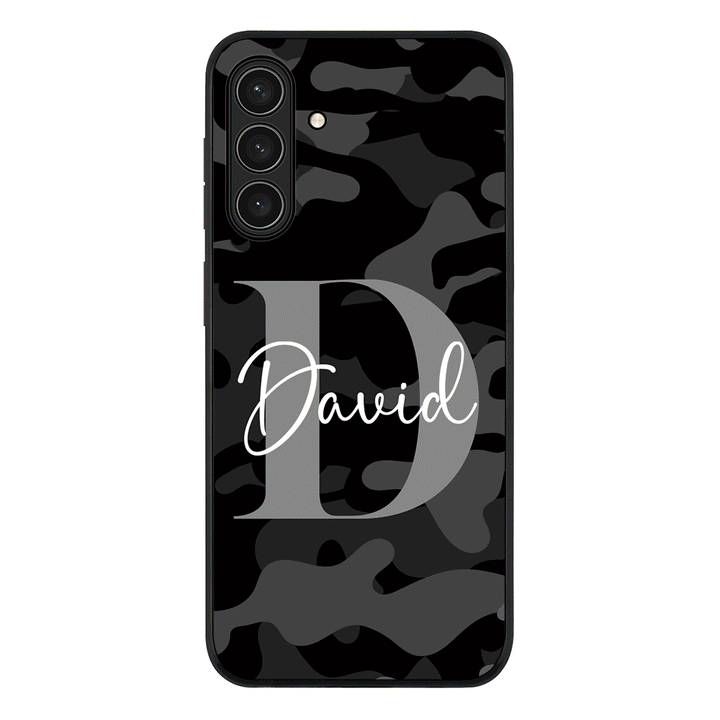 Personalized Name Camouflage Military Camo Phone Case - Samsung A Series