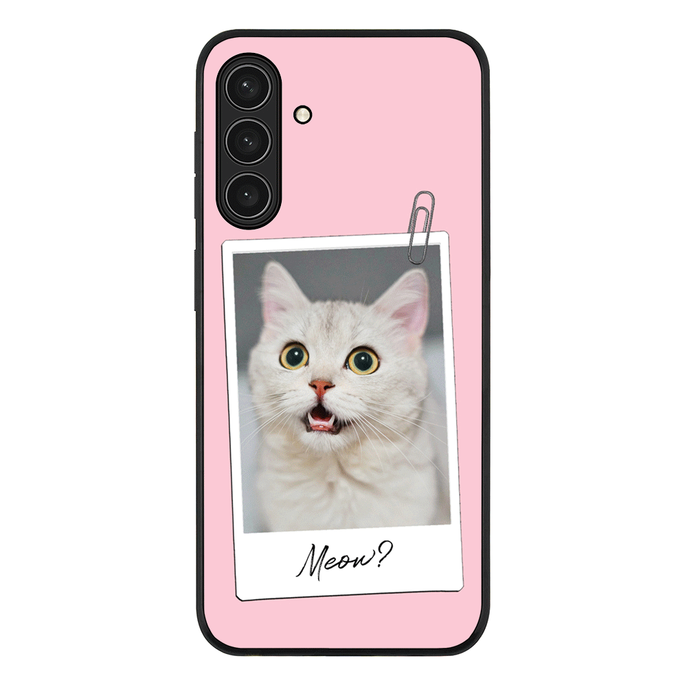 Polaroid Photo Pet Cat, Phone Case - Samsung A Series