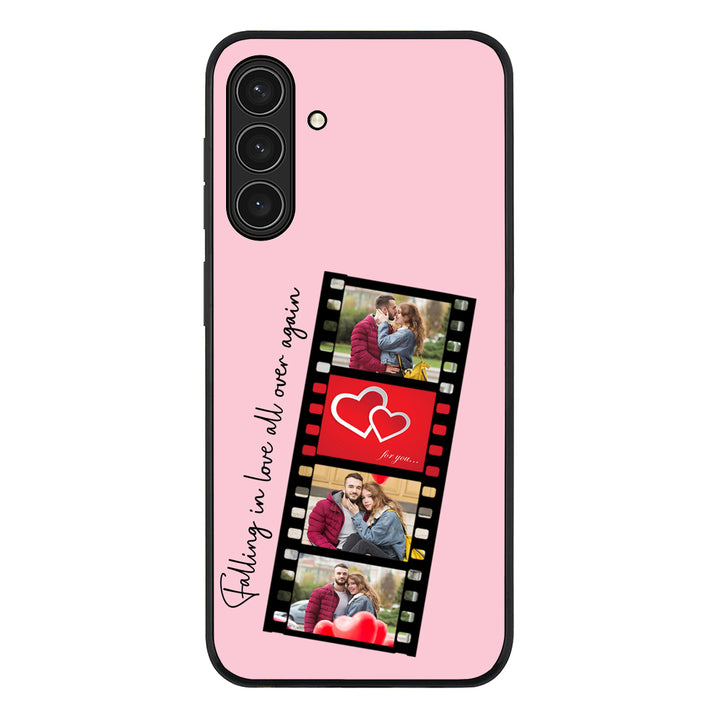 Custom Valentine Photo Film Strips, Phone Case - Samsung A Series